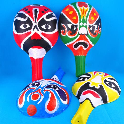 幼儿园课堂手工DIY绘画白胚马勺材料包 商品图13