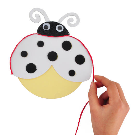 幼儿园课堂手工DIY创意手工绕线瓢虫材料包 商品图6