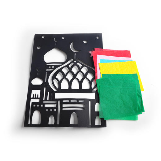 幼儿园课堂手工DIY创意美工马来教堂材料包 商品图5