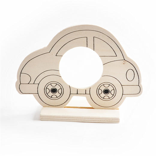 幼儿园课堂手工DIY木质交通工具相框材料包 商品图13