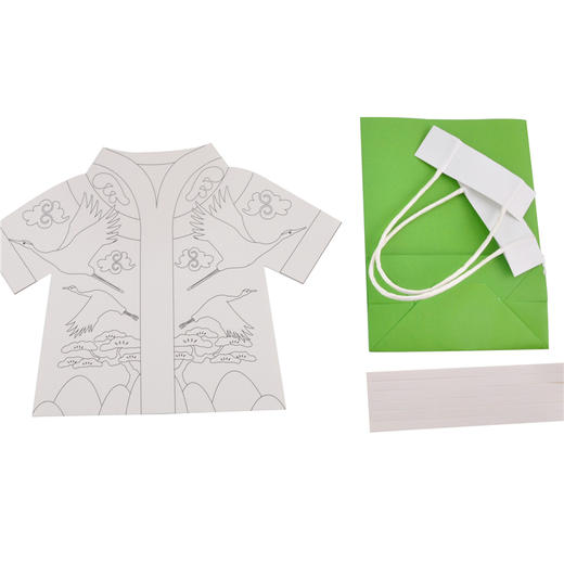 幼儿园课堂手工DIY绘画中国服装卡纸材料包 商品图11