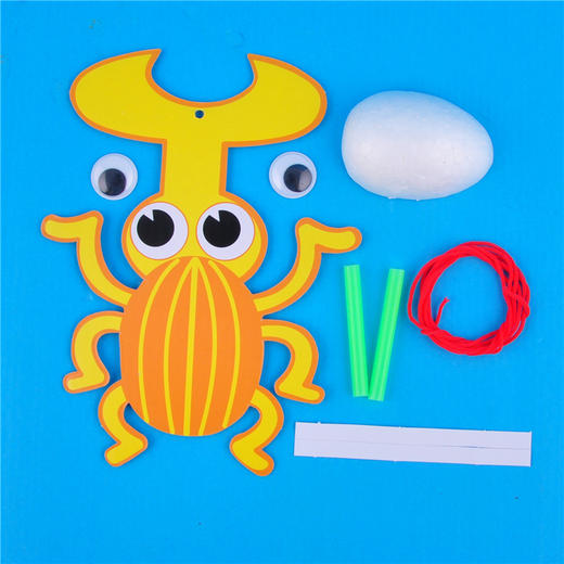 幼儿园课堂手工DIY昆虫爬高高保利龙材料包 商品图4