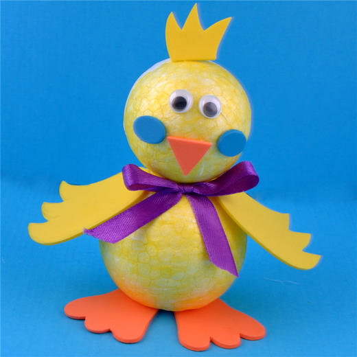 幼儿园课堂手工DIY 小兔和小鸡保利龙材料包 商品图10