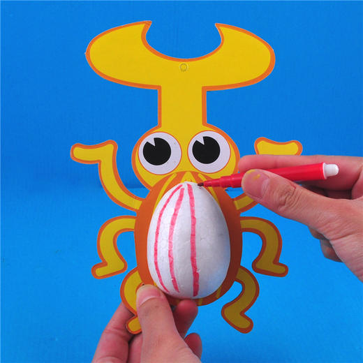 幼儿园课堂手工DIY昆虫爬高高保利龙材料包 商品图9