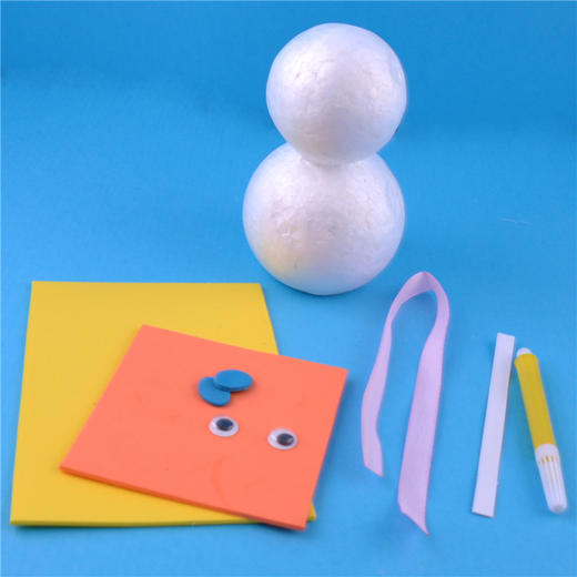 幼儿园课堂手工DIY 小兔和小鸡保利龙材料包 商品图11
