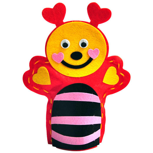 幼儿园课堂手工DIY创意工具，不织布手偶材料包 商品图6