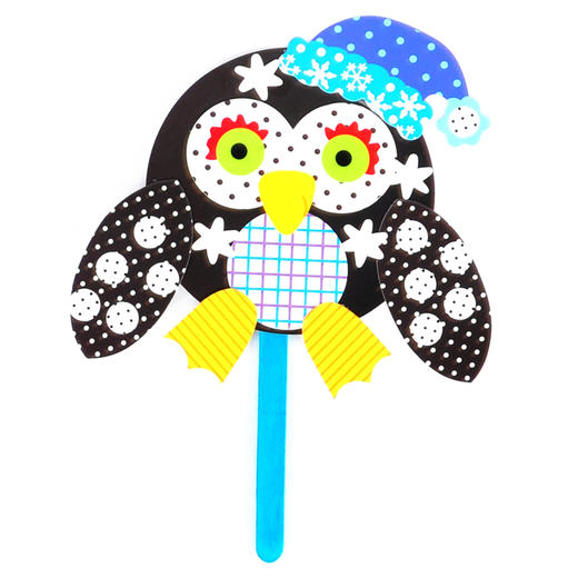 幼儿园课堂手工DIY创意手工 儿童手工纸扇材料包3个装 商品图6