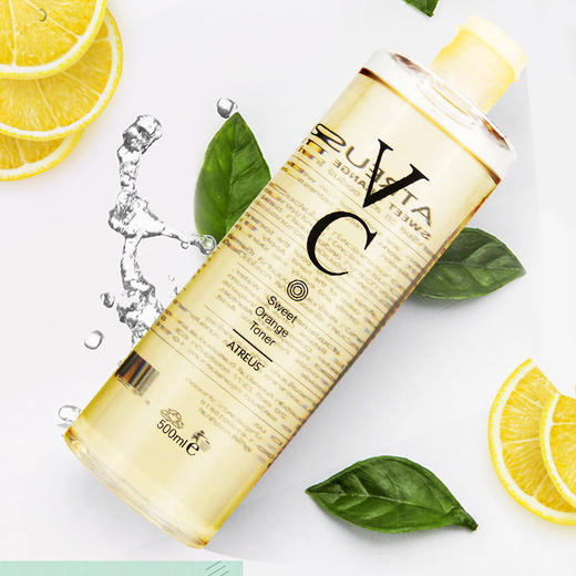 泰国atreus vc水爽肤水500ml保湿补水控油收缩毛孔化妆水