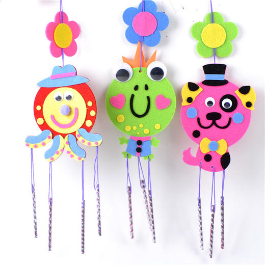 幼儿园课堂手工DIY创意手工，创意风铃材料包 商品图2