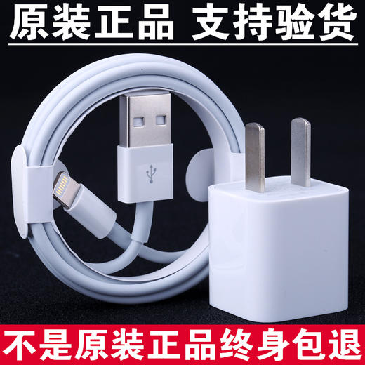 苹果原装数据线充电头 商品图0