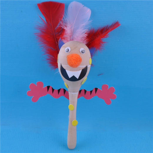 幼儿园课堂手工DIY创意手工音乐沙锤材料包含配件 商品图8