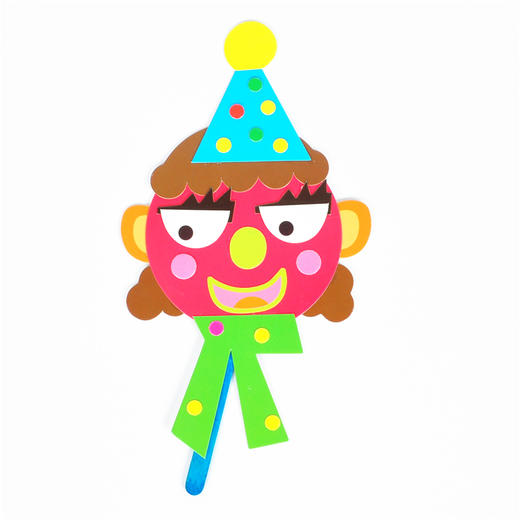 幼儿园课堂手工DIY创意手工 儿童手工纸扇材料包3个装 商品图2