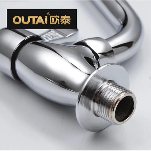 欧泰卫浴N201厨房全铜单冷洗菜盆水龙头C13 商品图1