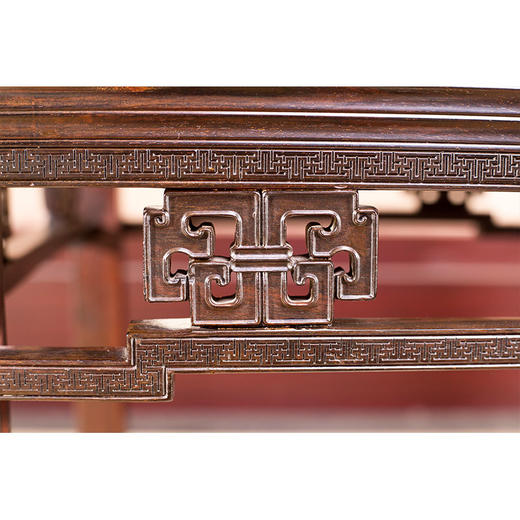 交趾黄檀洋花宝座3件套大城德发