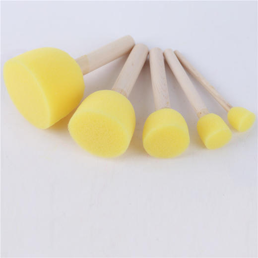 幼儿园课堂手工DIY手工创意工具，蘑菇圆点刷 商品图2