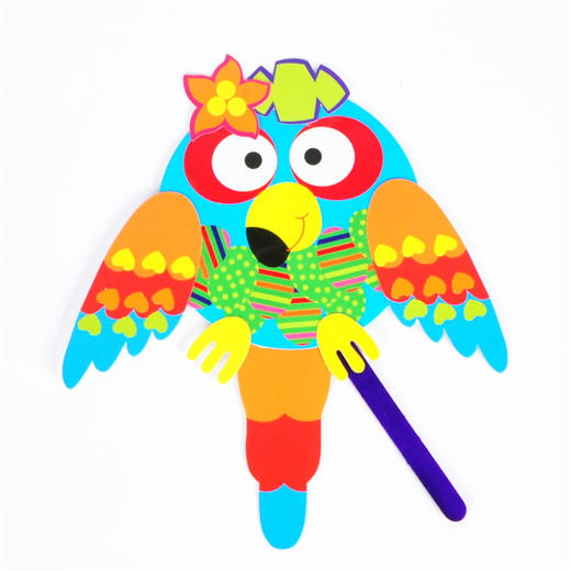 幼儿园课堂手工DIY创意手工 儿童手工纸扇材料包3个装 商品图8