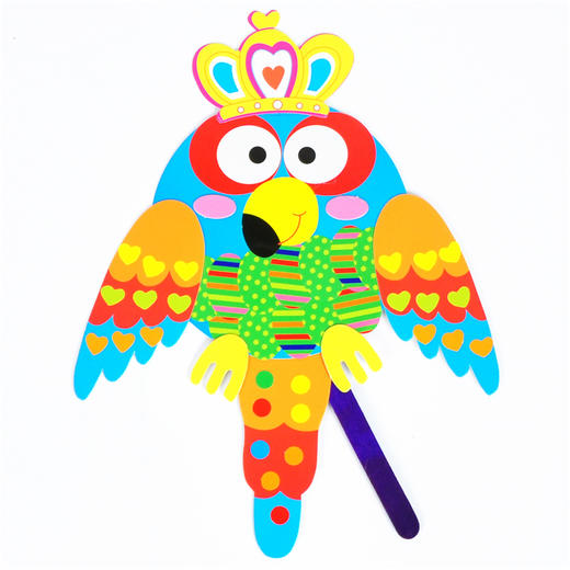 幼儿园课堂手工DIY创意手工 儿童手工纸扇材料包3个装 商品图9