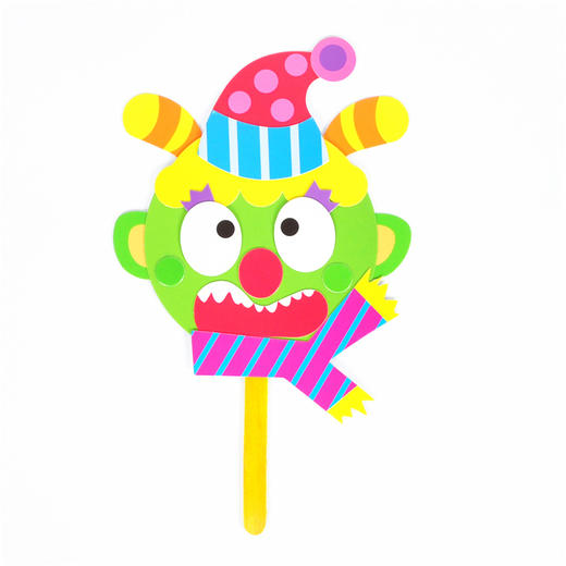 幼儿园课堂手工DIY创意手工 儿童手工纸扇材料包3个装 商品图4