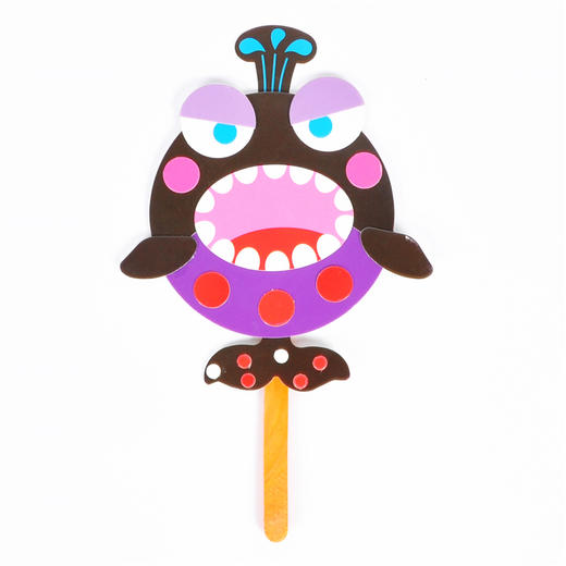 幼儿园课堂手工DIY创意手工 儿童手工纸扇材料包3个装 商品图12