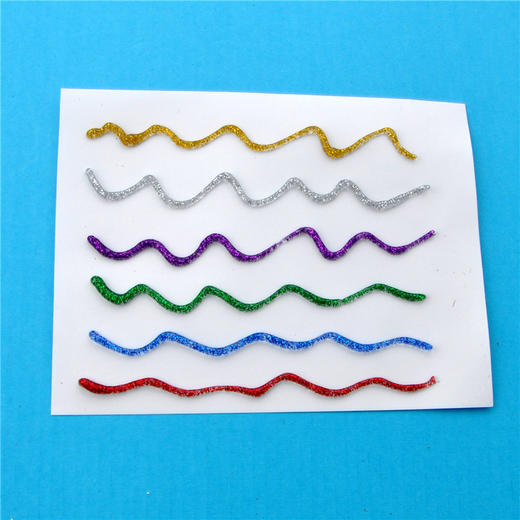 幼儿园课堂手工DIY手工美术美劳创意工具6ML金葱胶水（6支装） 商品图8