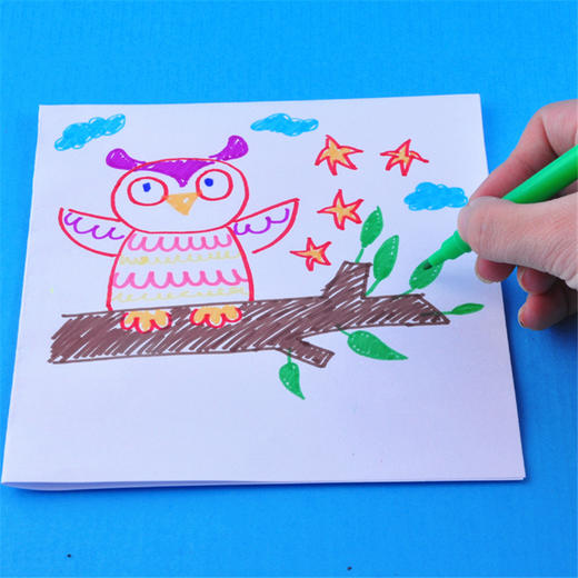 幼儿园课堂手工DIY手工创意工，6色水彩笔 商品图5