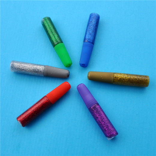 幼儿园课堂手工DIY手工美术美劳创意工具6ML金葱胶水（6支装） 商品图3