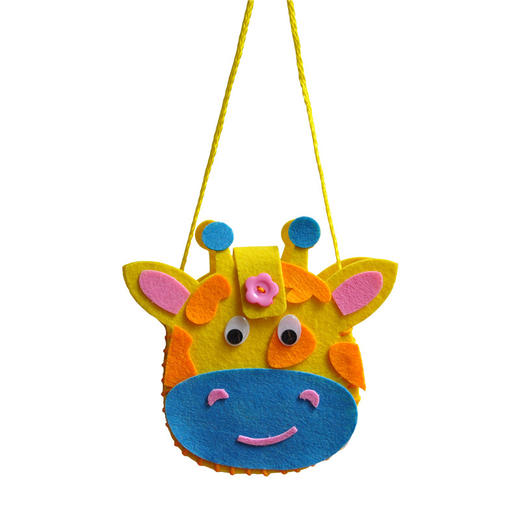 幼儿园课堂手工DIY创意手工，不织布动物背包材料包 商品图2