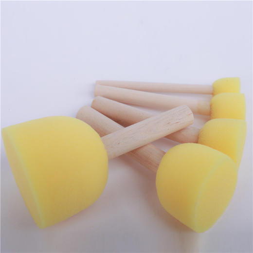 幼儿园课堂手工DIY手工创意工具，蘑菇圆点刷 商品图6