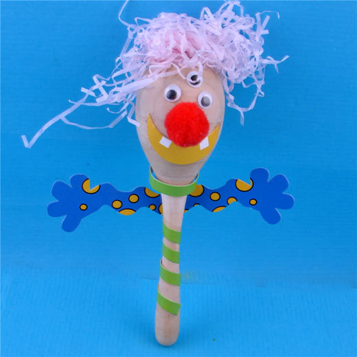 幼儿园课堂手工DIY创意手工音乐沙锤材料包含配件 商品图7