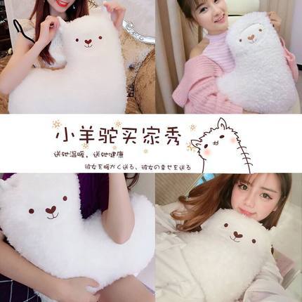 【情人节萌礼物 】日式泥马羊驼按摩枕 女友心仪的礼物 商品图4