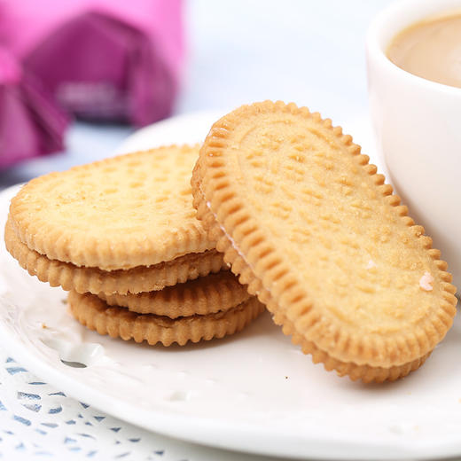卡乐米斯香草味夹心饼干120g 商品图1