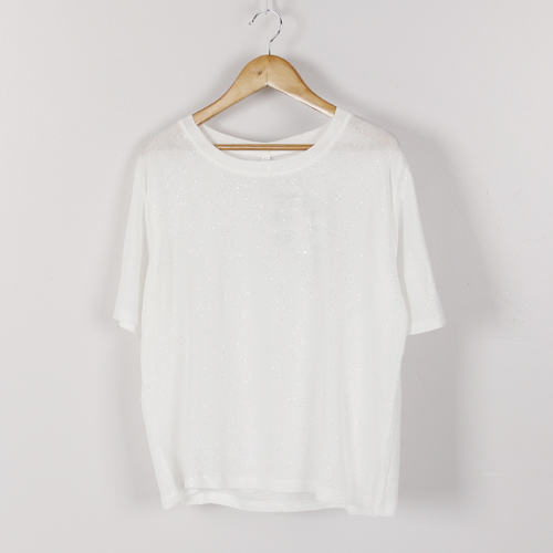 白色XL码女士上衣短袖宽松T恤百搭春夏女装E40