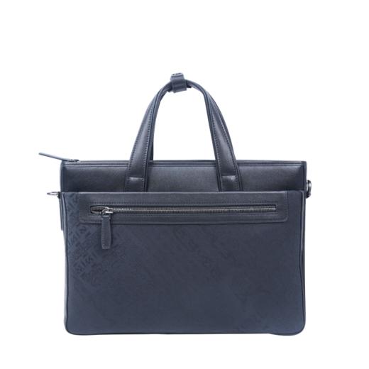 SAINTJOY/上久楷 男士宋锦公文包 黑色战国策 BMS18A1001 商品图0