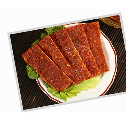 【休闲食品】16g张萌萌猪肉脯+27g陈皮肉脯（桃仁芝麻味） 组合装 商品图3