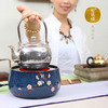 莺歌烧 深蓝樱花 电陶炉 商品缩略图2