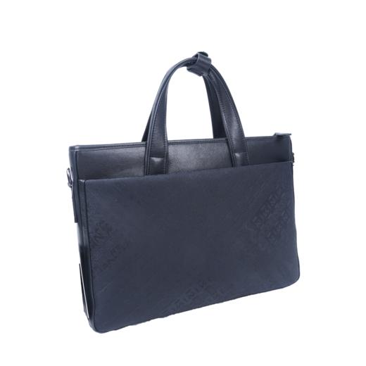 SAINTJOY/上久楷 男士宋锦公文包 黑色战国策 BMS18A1001 商品图2