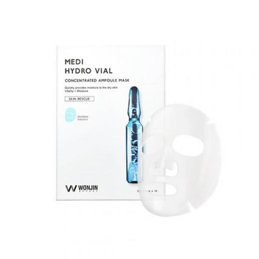 〖韩国〗原辰WonjinEffect 透明质酸安瓶氨基酸补水面膜10片/盒 商品图0