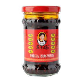 陶华碧老干妈 精制牛肉末豆豉油辣椒 210g/瓶