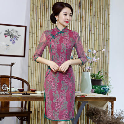 QD 20167  中式旗袍裙新款 商品图0