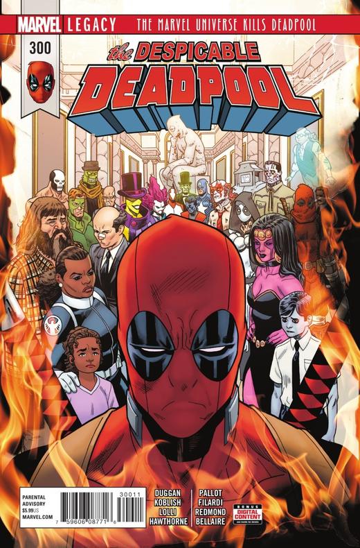 卑劣死侍 主刊 Despicable Deadpool（2017）普封 商品图1