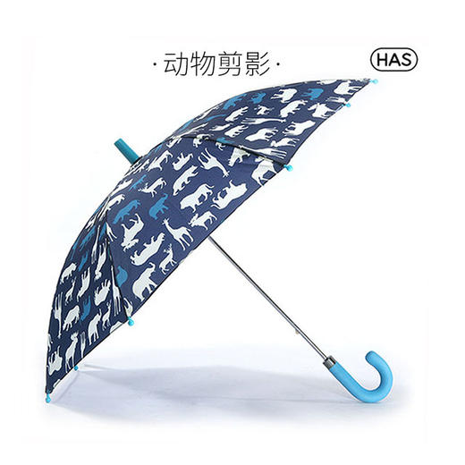 韩国has 卡通半透明长柄儿童雨伞 商品图12