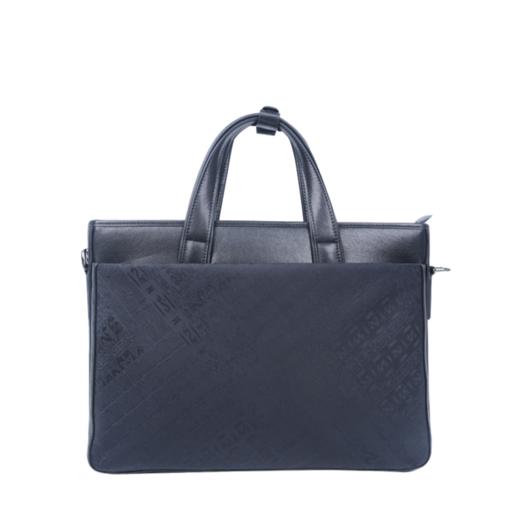 SAINTJOY/上久楷 男士宋锦公文包 黑色战国策 BMS18A1001 商品图1