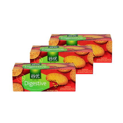 谷优消化饼饼干400g 商品图0