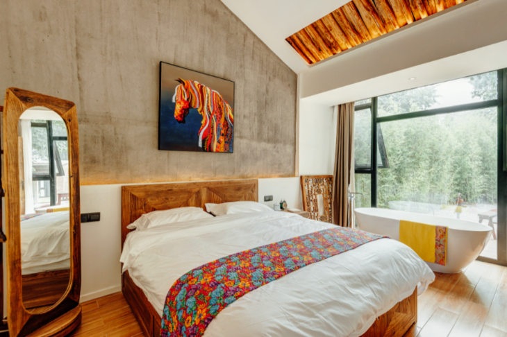 集美特惠【北京.大兴】搪瓷缸精品民宿 三室一厅 包院