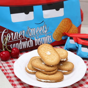 卡乐米斯香草味夹心饼干120g