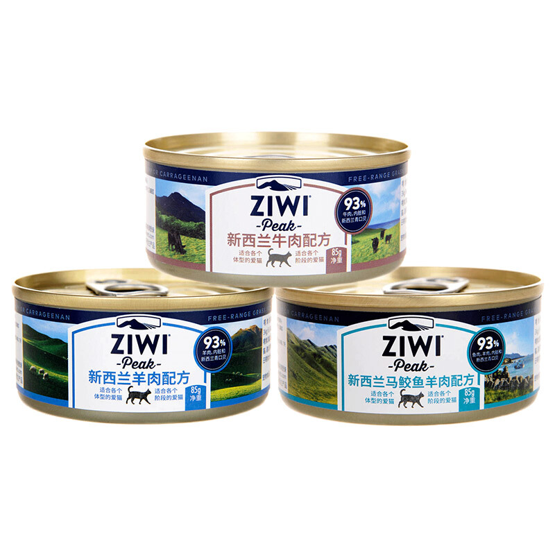 巅峰 猫罐混合口味85g×6罐/12罐 (鹿肉除外)口味随机