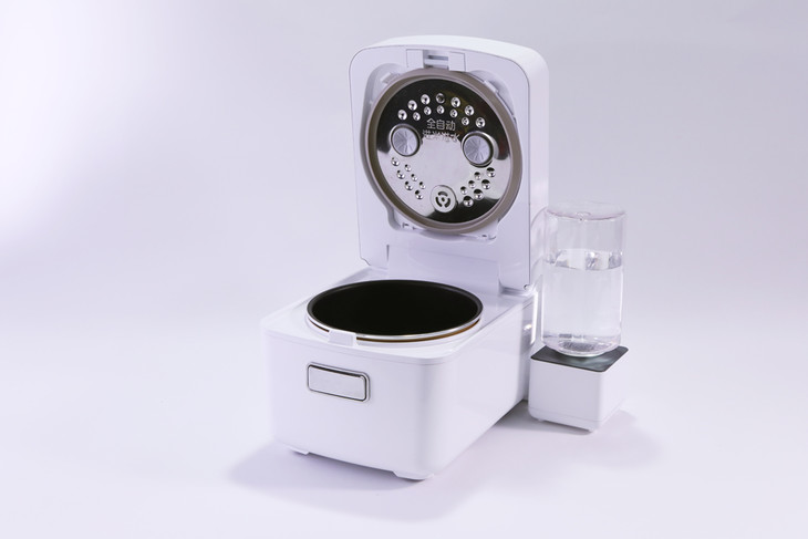 日本煮饭达人都点赞 不用洗米不用浸泡的无人炊智能煮饭机 浙工大教授