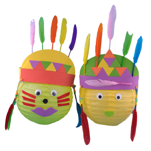 幼儿园课堂手工DIY创意手工，装扮羽毛帽材料包 商品图0