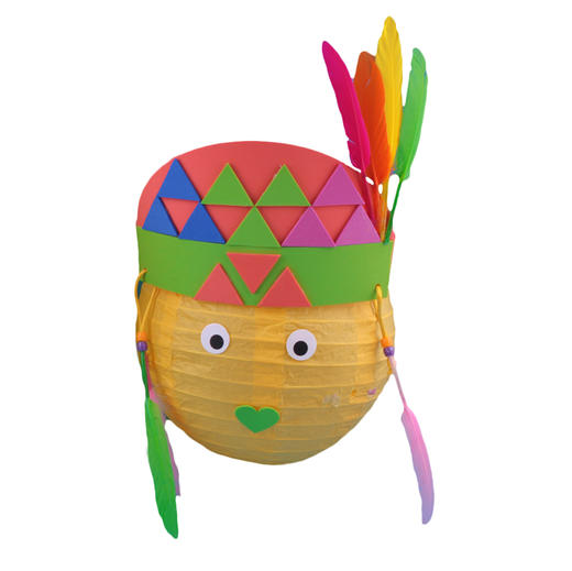 幼儿园课堂手工DIY创意手工，装扮羽毛帽材料包 商品图2