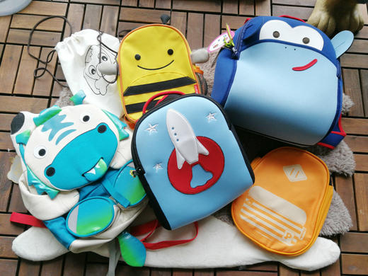 【超轻的书包】美国Dabbawalla瓦拉包儿童背包书包 大童／小童／斜挎包 防走失包 商品图7